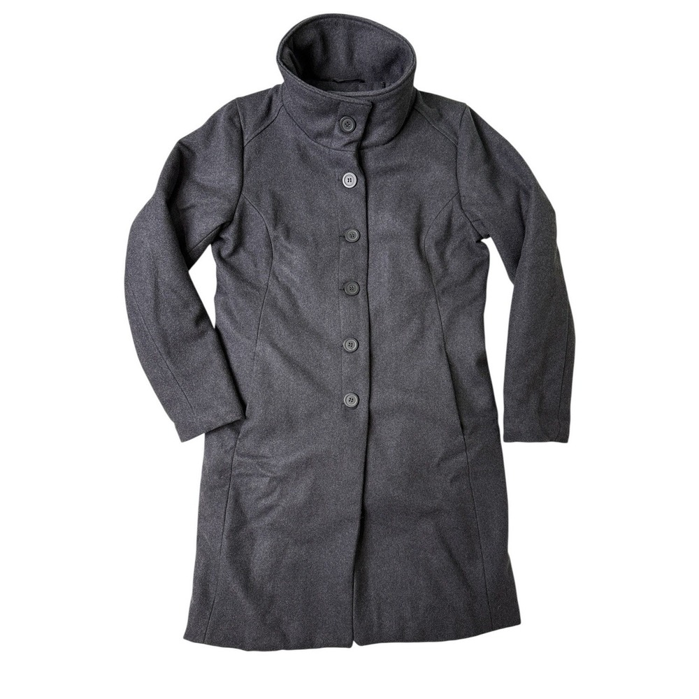 Women's Stormtech Wool Parka Long Winter Coat  Insulated Lined Medium